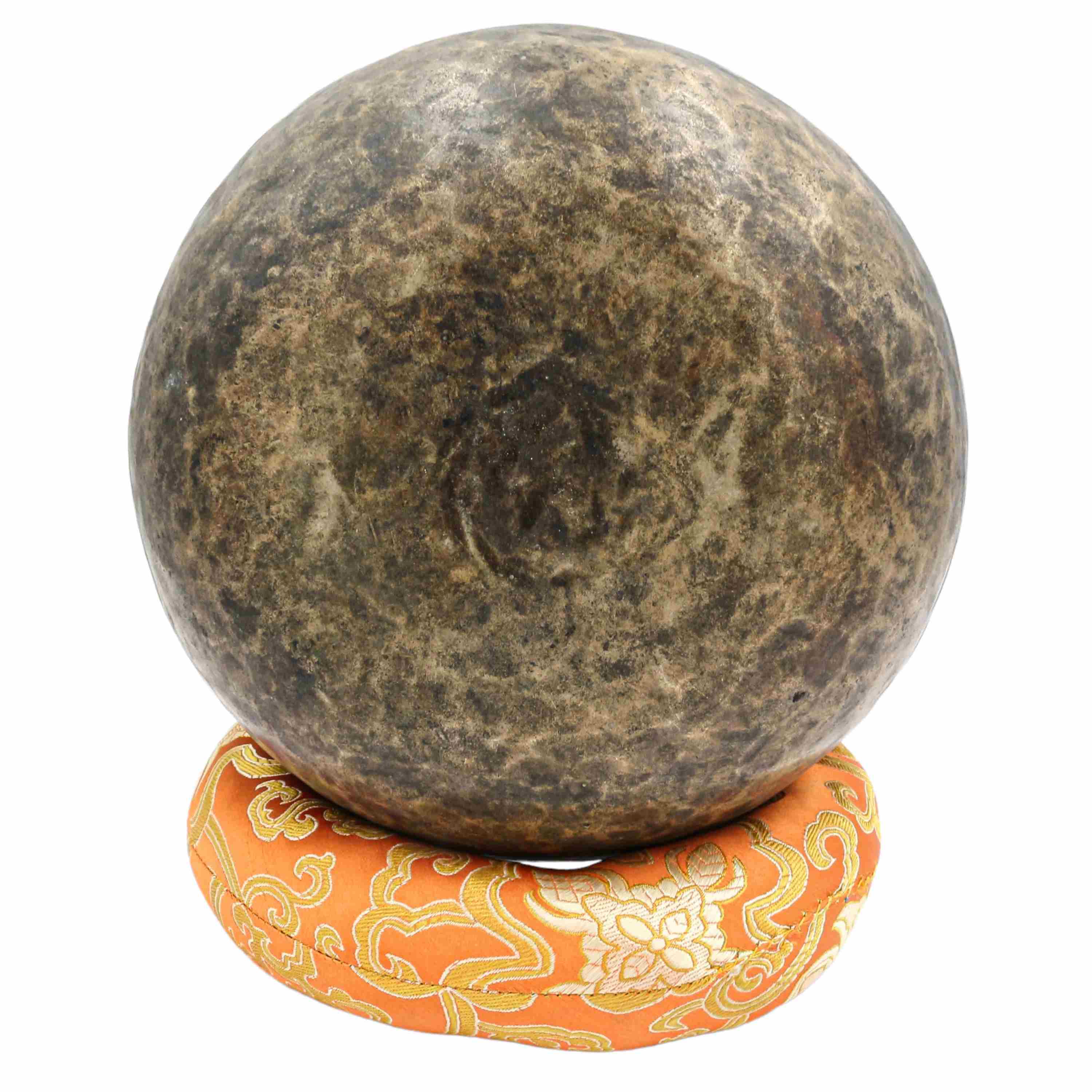 old Buddhist Hand Beaten kopre Singing Bowl, With antique Finishing, select Accessories