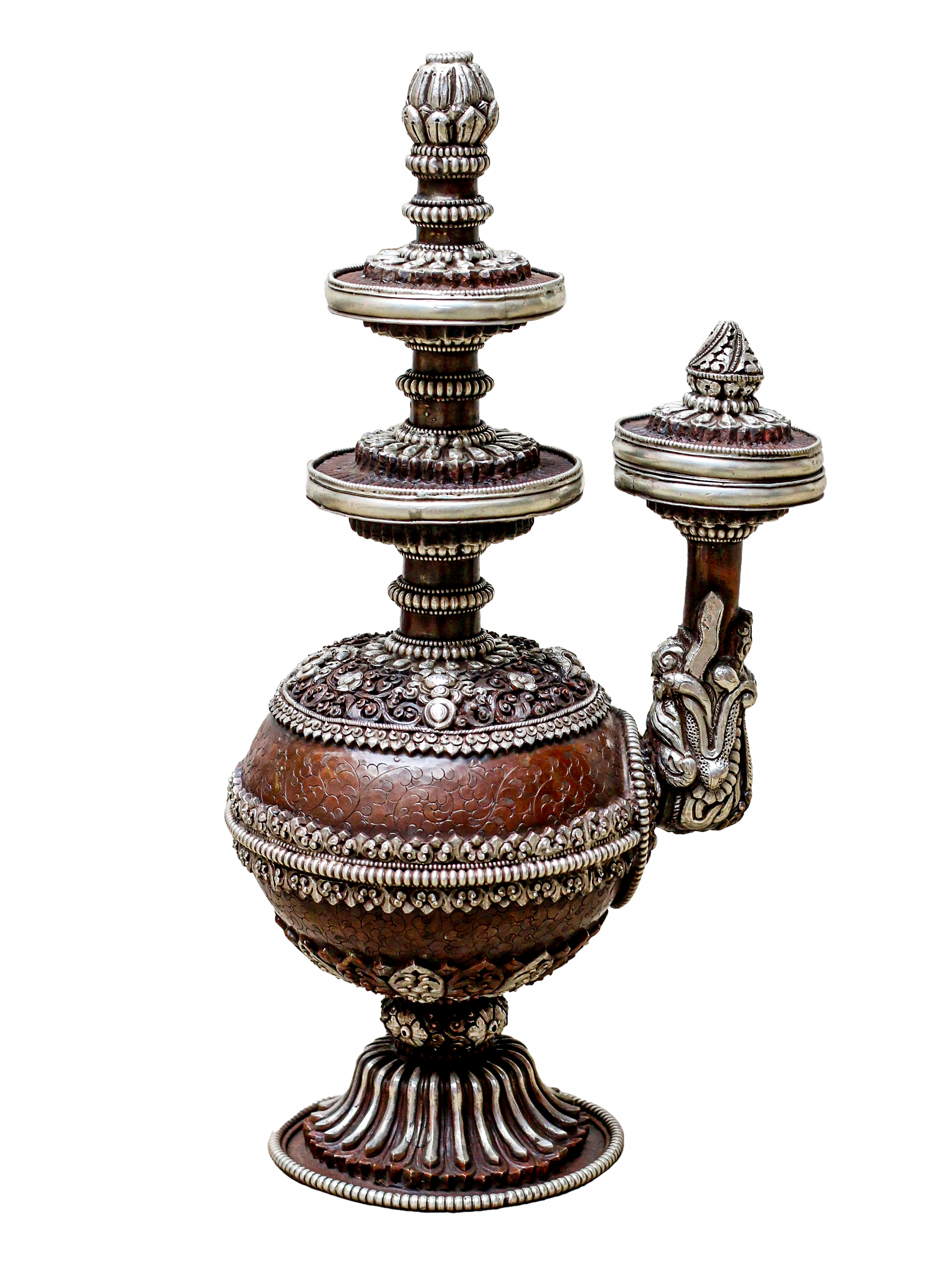 Copper Tibetan Bhumpa, <span Style=