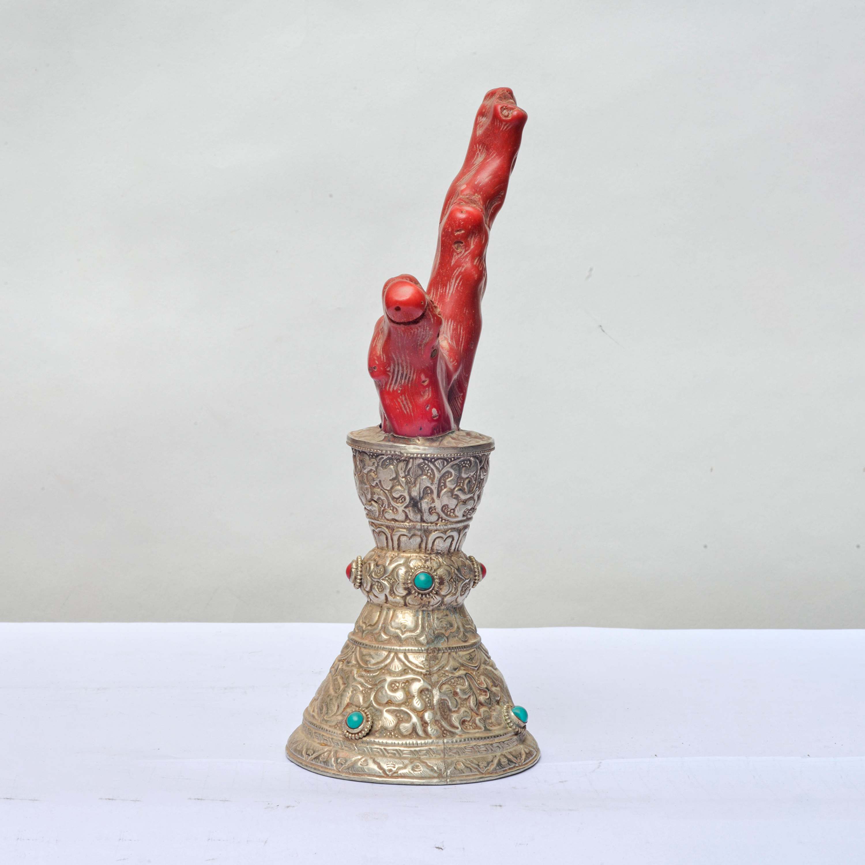 Red Coral Sculpture Stamp <span Style=