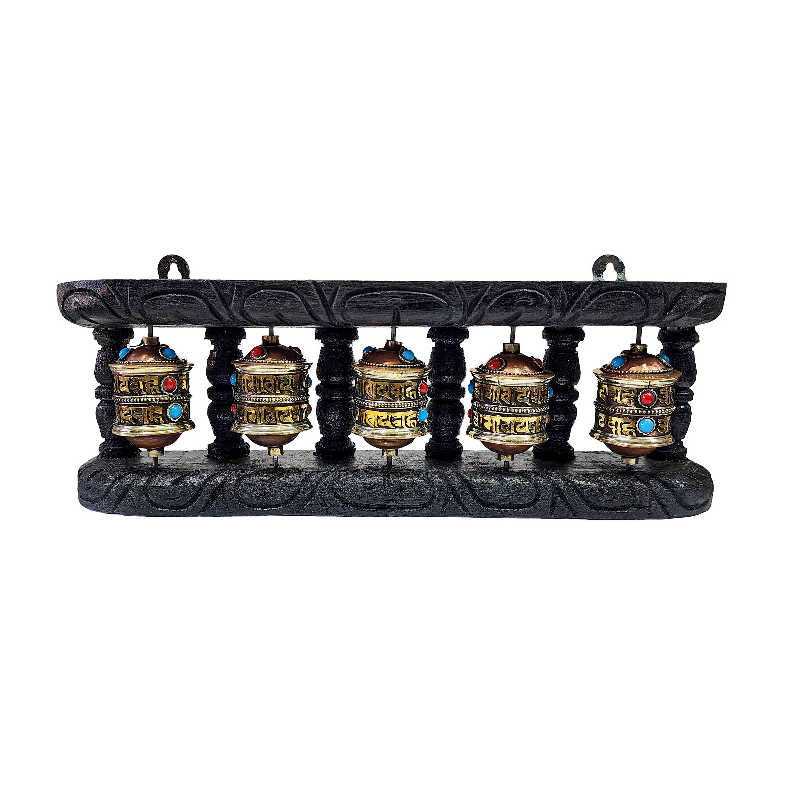 Wall Prayer Wheel <span Style=
