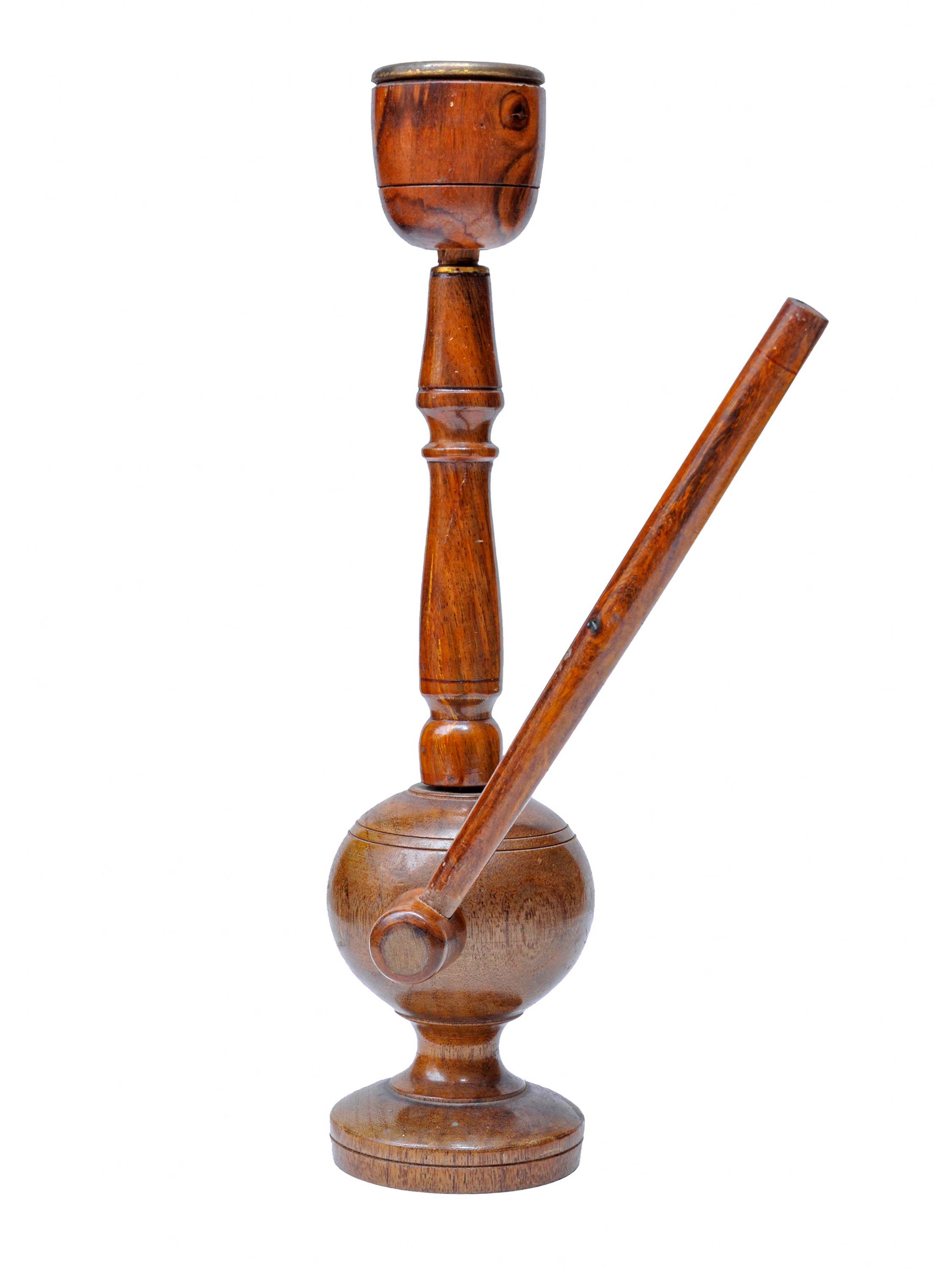 Handmade Wooden Hookah <span Style=