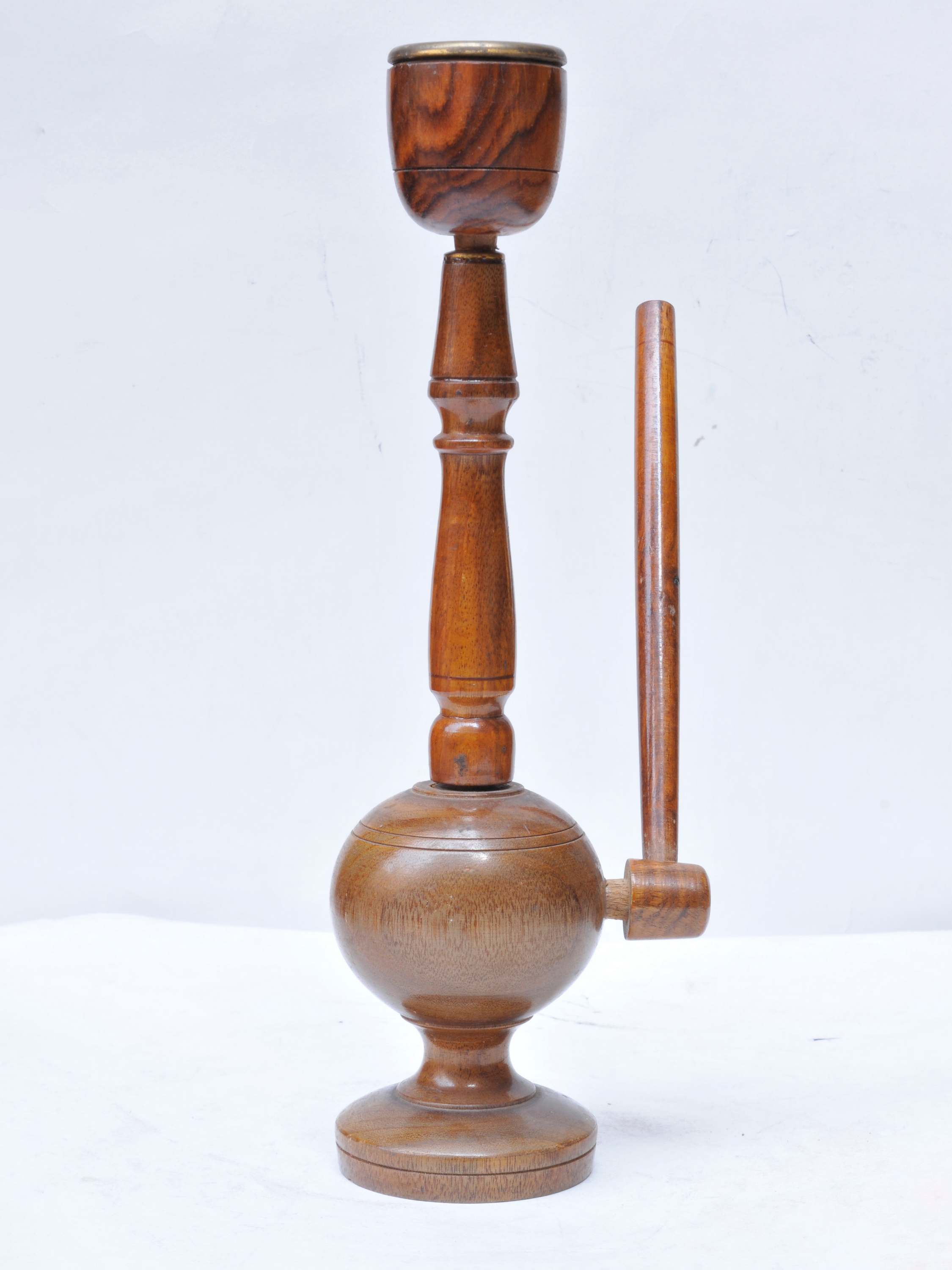 Handmade Wooden Hookah <span Style=