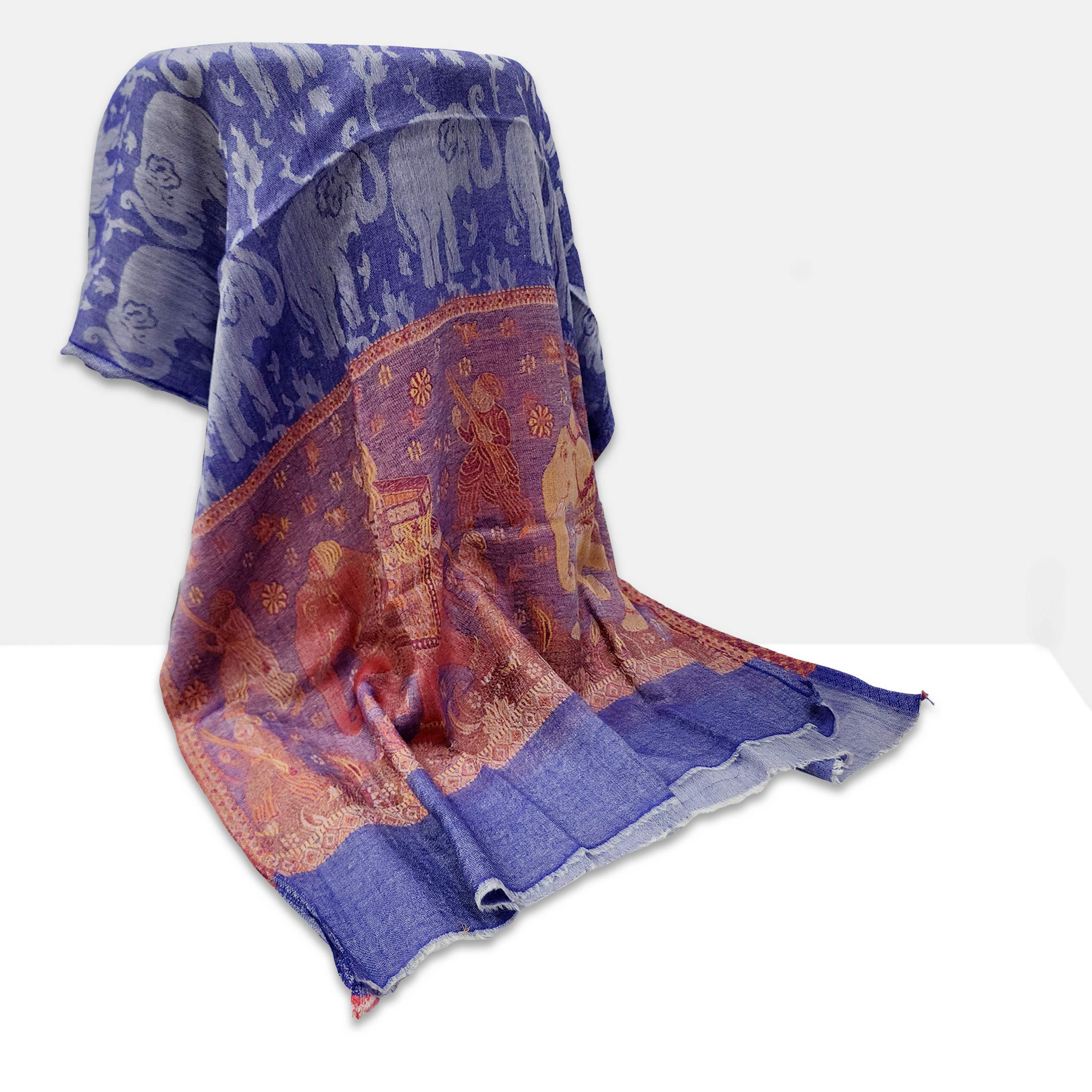 Ring Shawl, A Thin, Soft, <span Style=