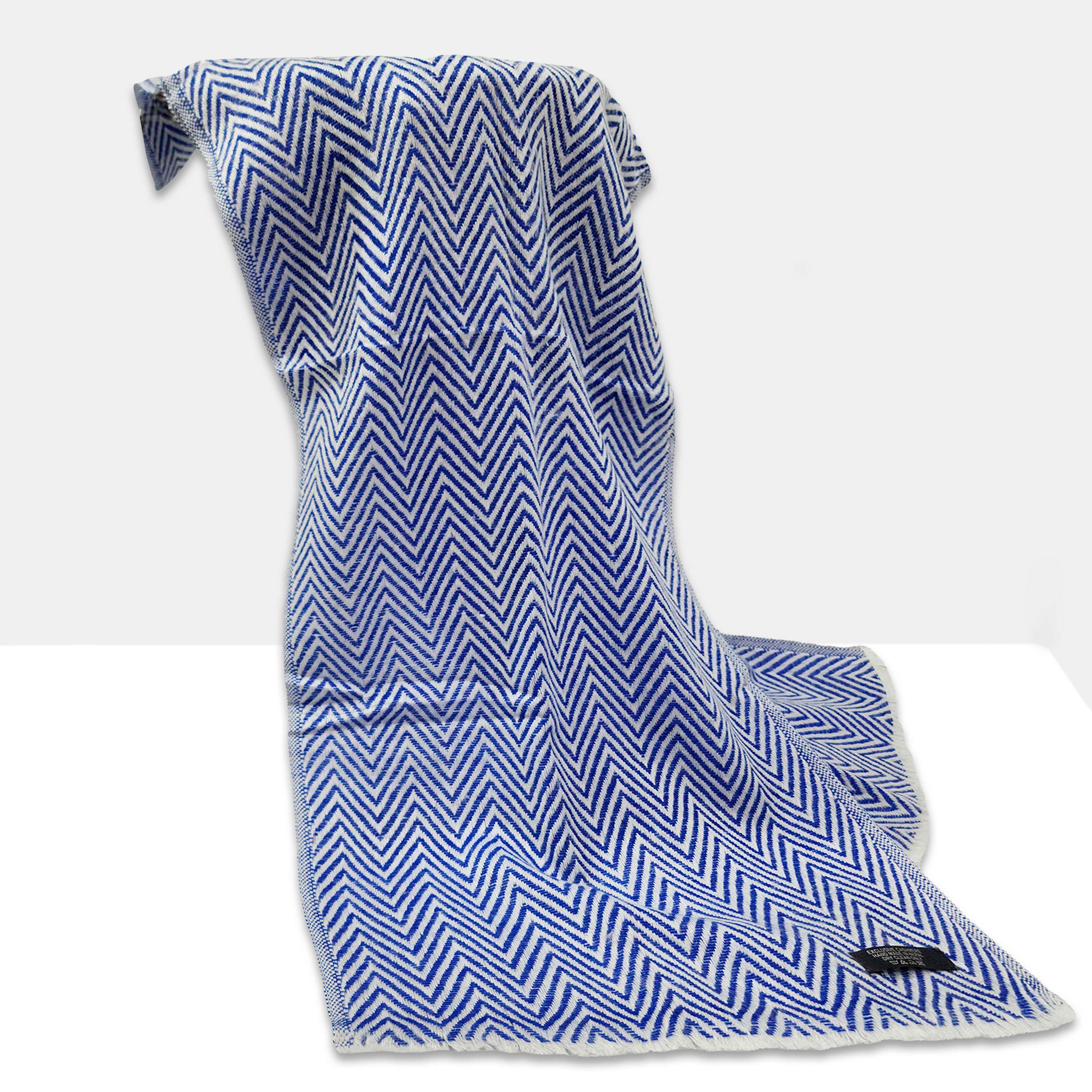 Pashmina Muffler, Thick Nepali Pashmina Shawl, Eight-ply Wool, Color <span Style=
