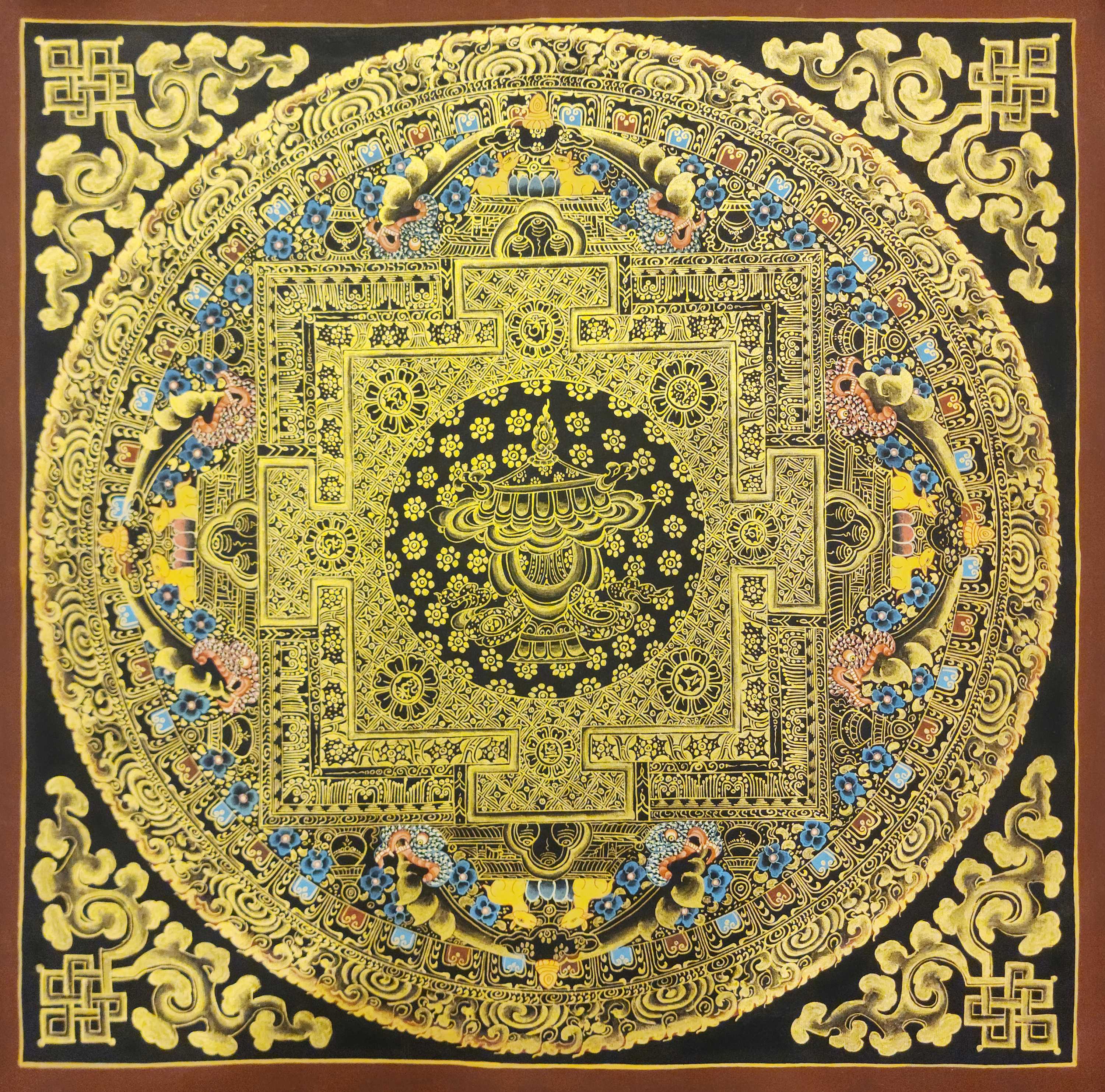 Mandala Thangka, <span Style=
