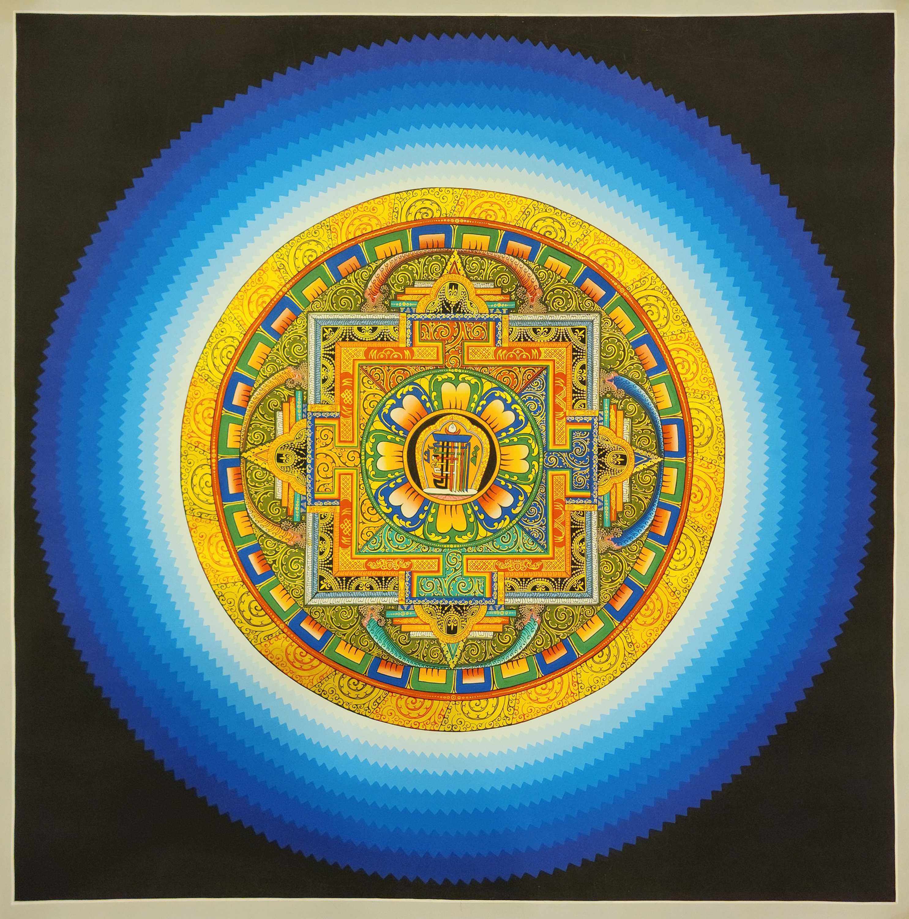 Mandala Thangka <span Style=