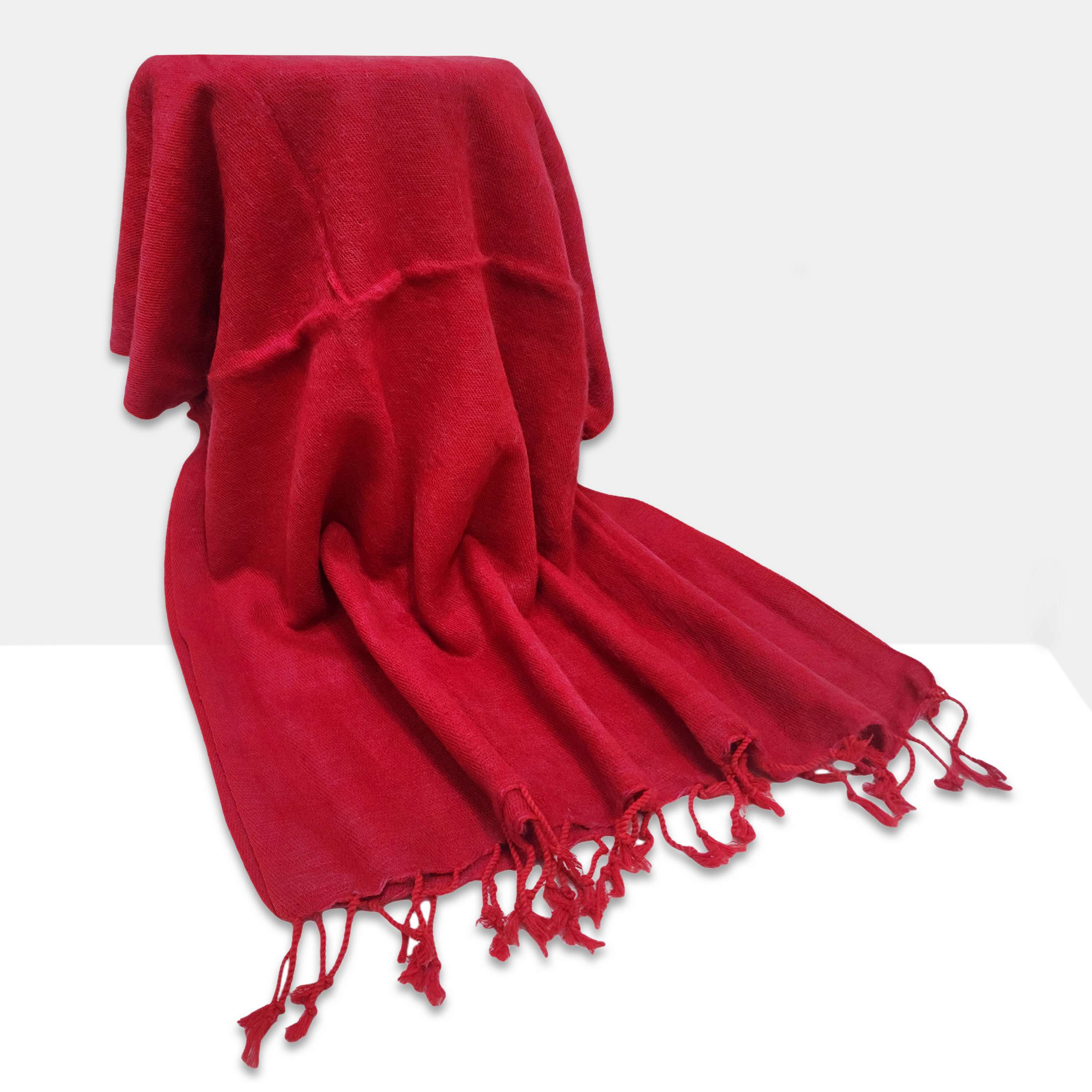 Yak Wool Shawl, Nepali Acrylic Hand Loom Shawl, <span Style=