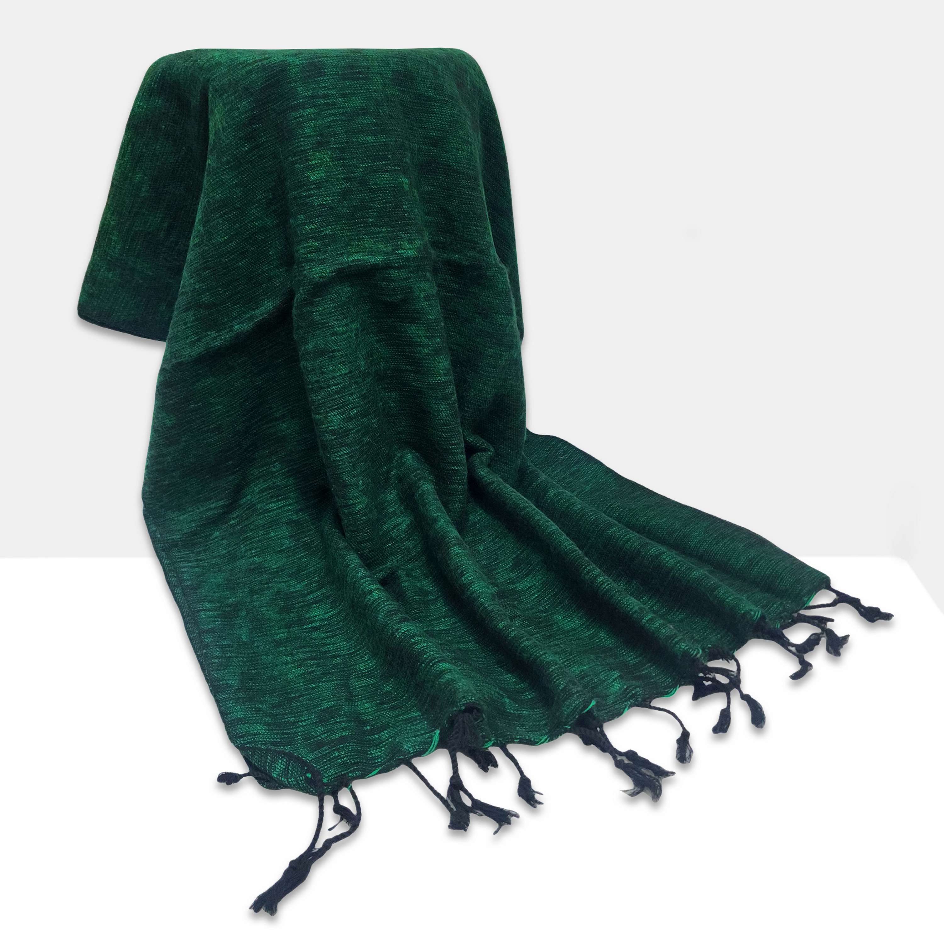 Yak Wool Shawl, Nepali Acrylic Hand Loom Shawl, <span Style=