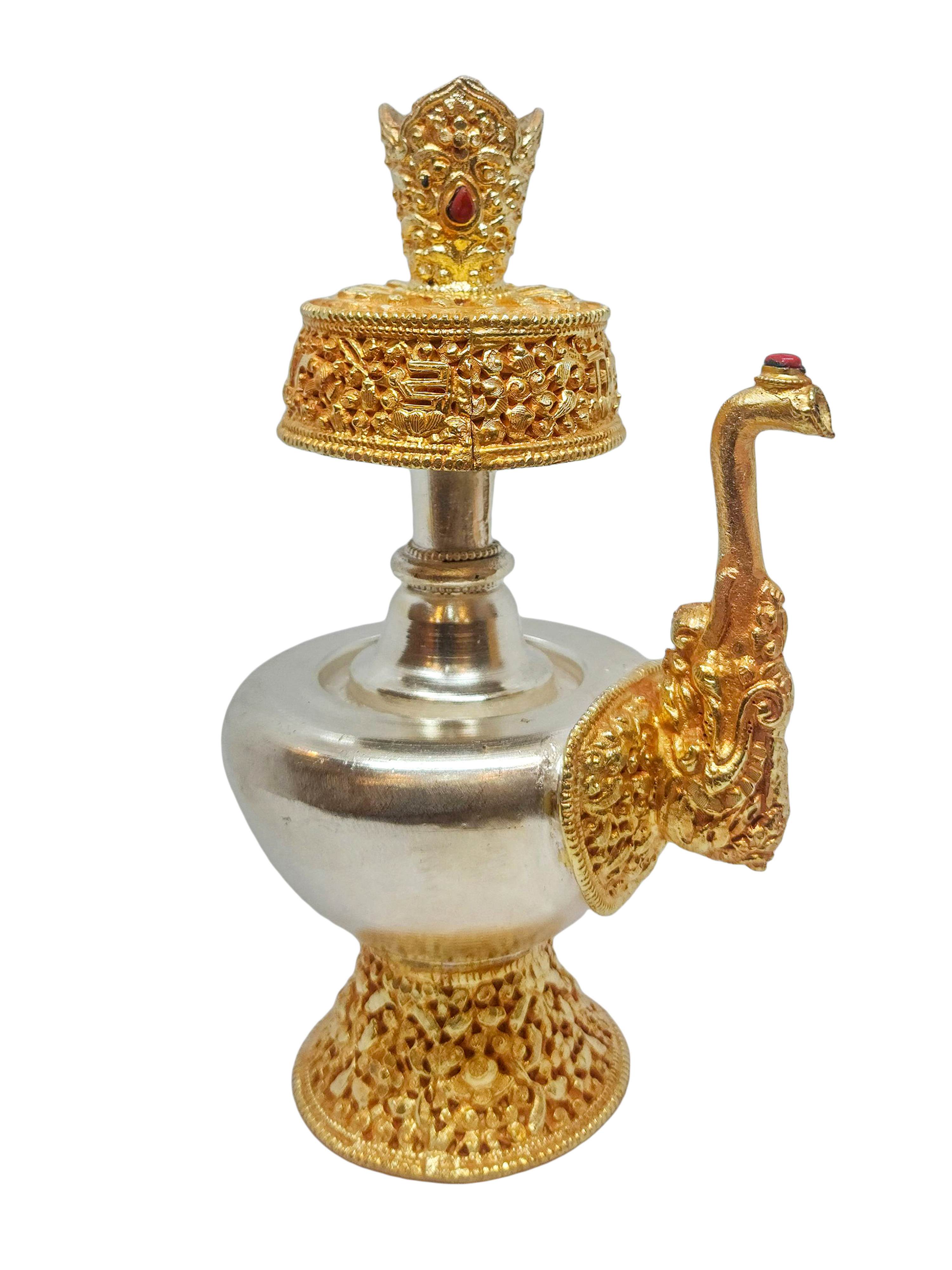 Buddhist Handmade Bhumpa- Bhumba Copper <span Style=