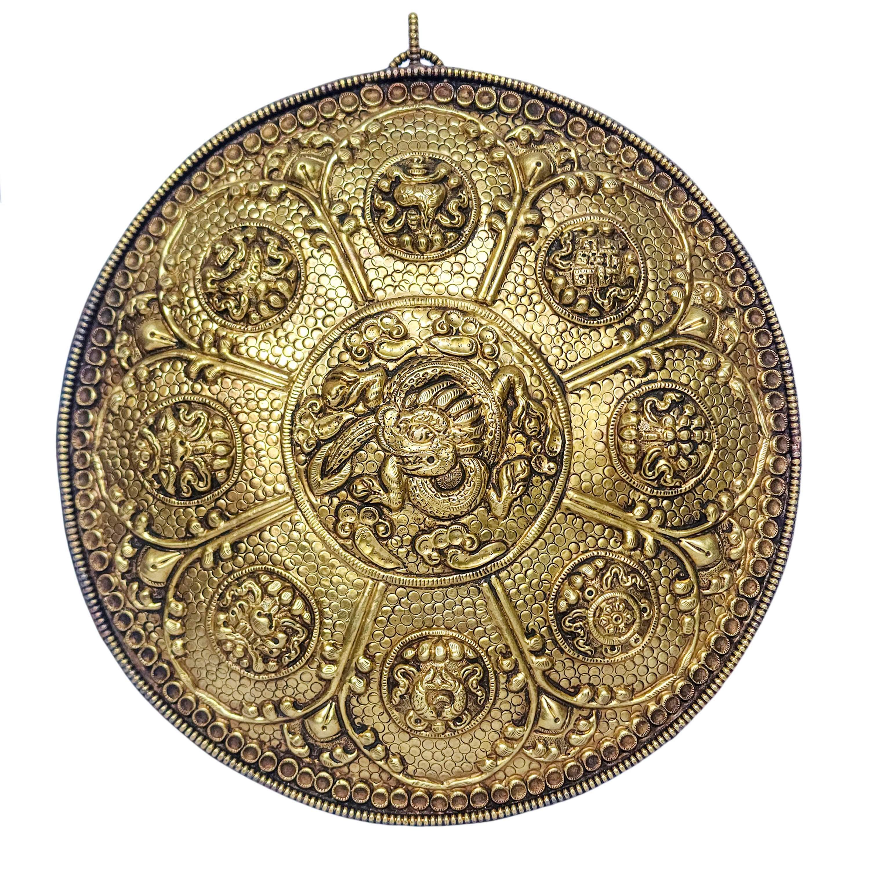 Metal Good Luck Wall Hanging, <span Style=