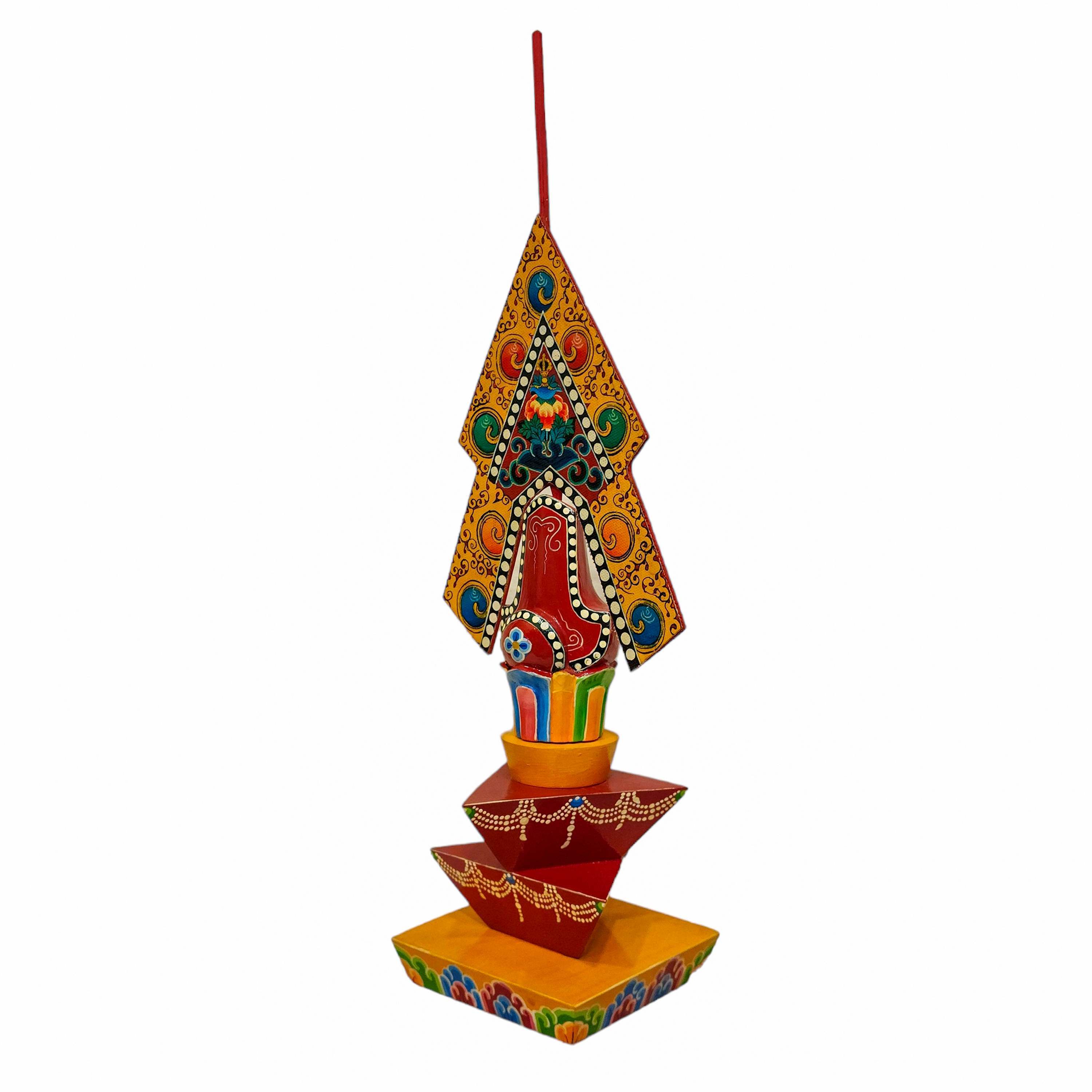 torma, Handmade Tibetan Torma, painted