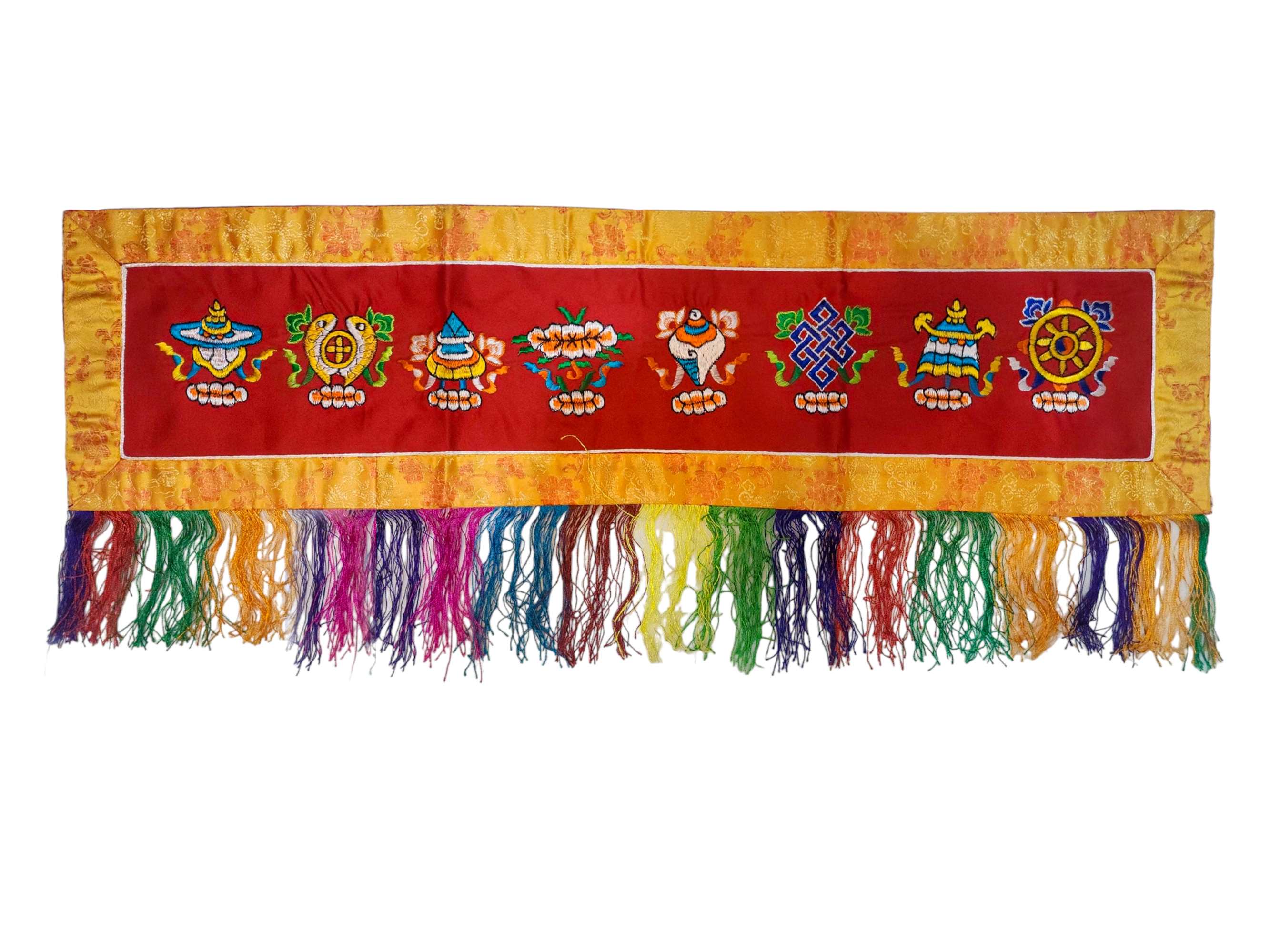 Tibetan Cochin Brocade Wall Hanging <span Style=