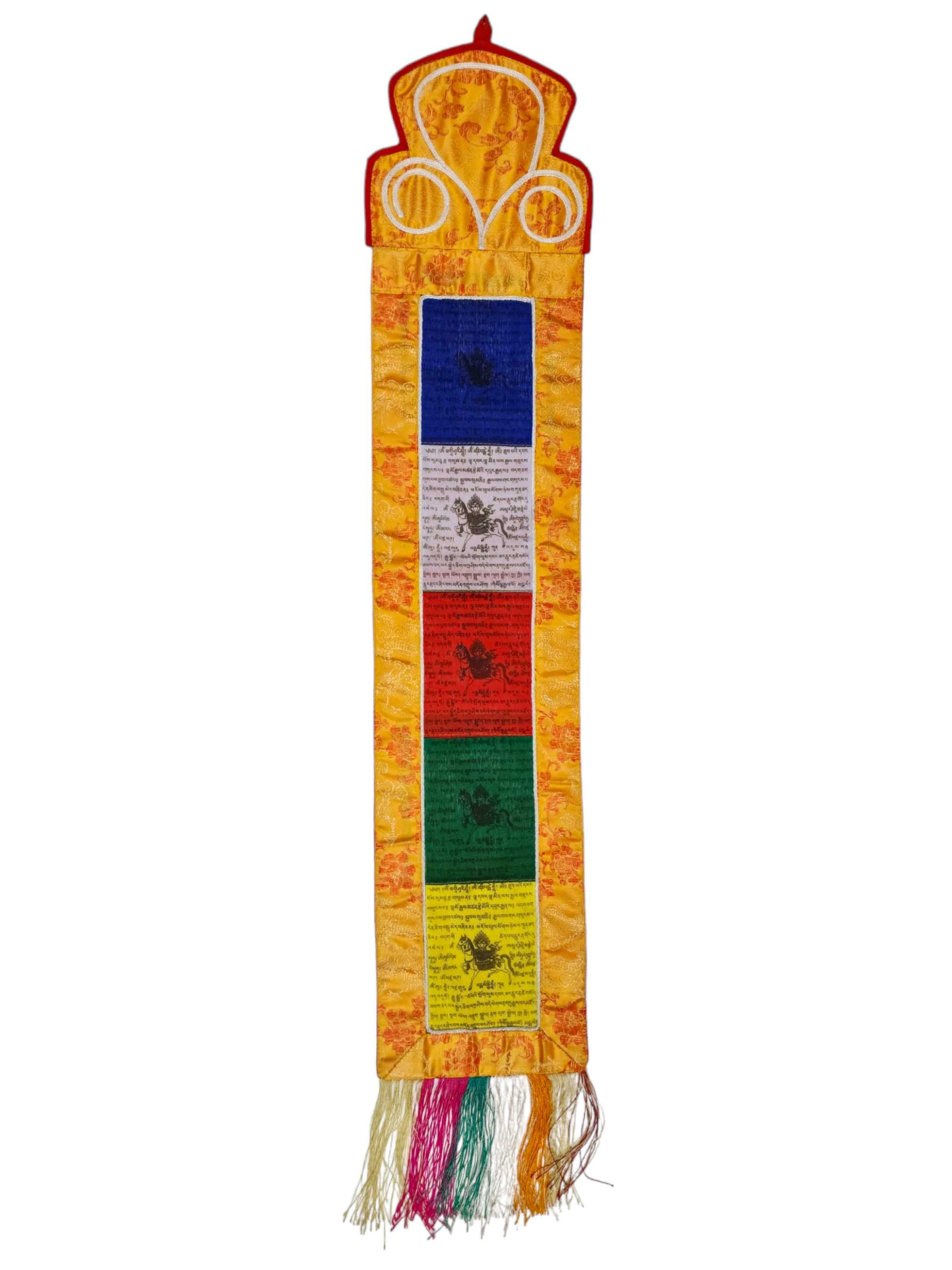 Tibetan Cochin Brocade Wall Hanging <span Style=