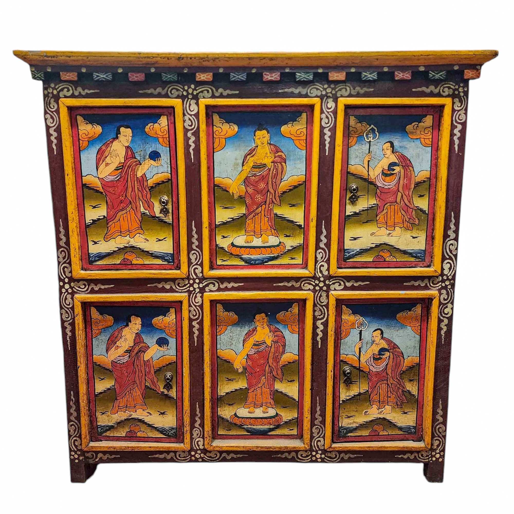 Tibetan Buddhist Cabinet <span Style=