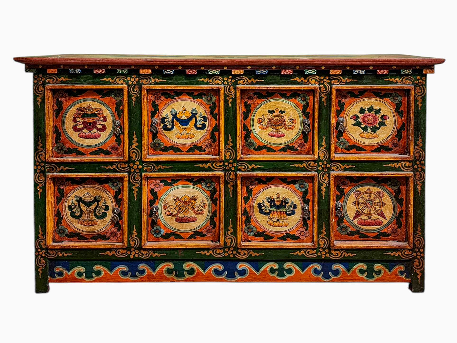 Tibetan Buddhist Cabinet <span Style=