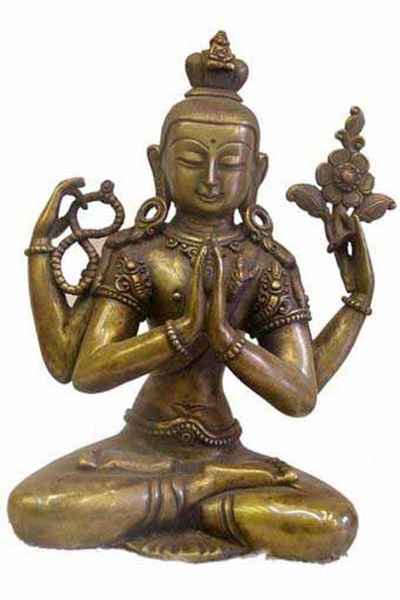 Avalokiteshvara, Chenrezig Statue, [sold]