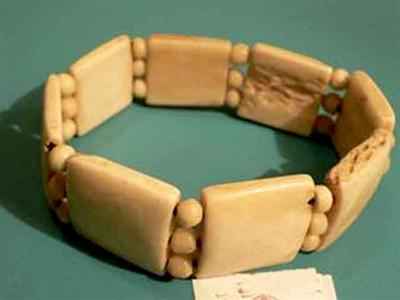Yak Bone Bracelet, Handmade In Nepal