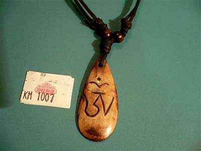 Bone Design Yak Bone Necklace, Handmade In Nepal