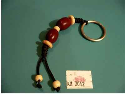 Yak Bone Design Keyring, Handmade In Nepal