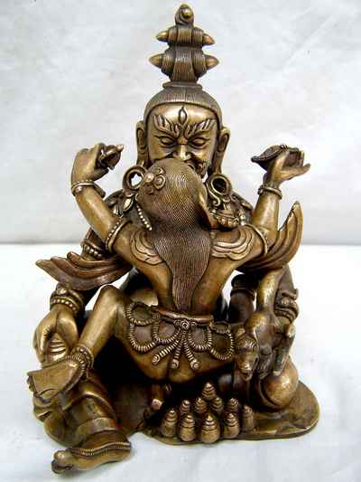 Green Jambhala Statue