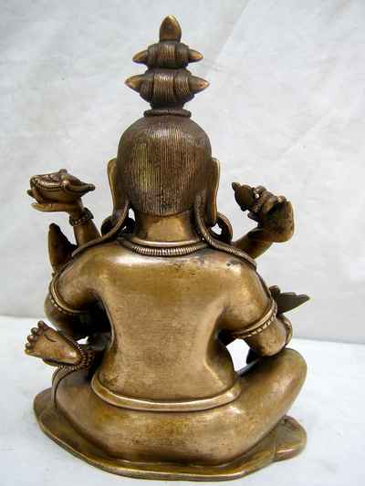 Green Jambhala Statue