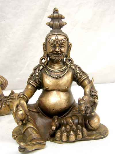 Green Jambhala Statue