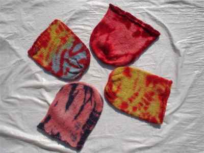 Woolen Cap [hand Knitted], [fleece Lining]
