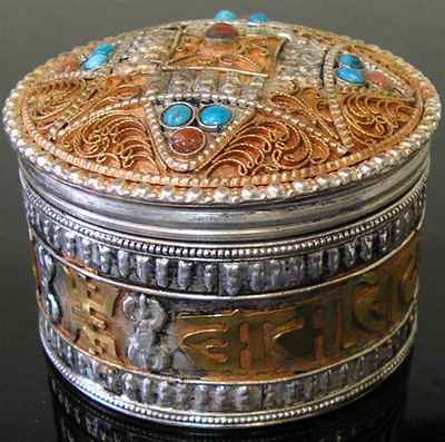 Circular Jeweler Box