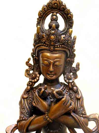 Vajradhara Statue, [chocolate Oxidized], [sold]