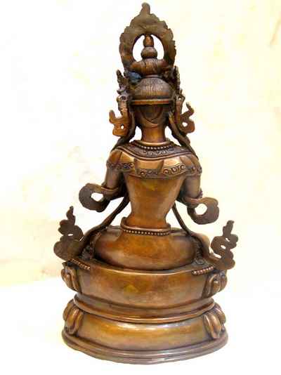 Vajradhara Statue, [chocolate Oxidized], [sold]