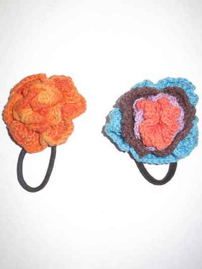 Broches Flower And Elastic