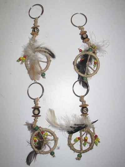 Keyring With Dreamcatcher