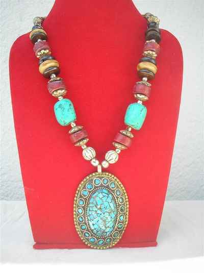 Bone Design Yak Bone Yak Bone Necklace, Handmade In Nepal, Handmade In Nepal