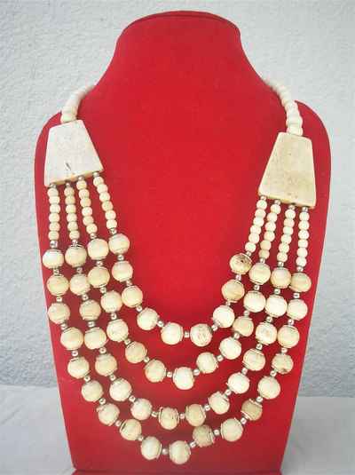 Bone Design Yak Bone Yak Bone Necklace, Handmade In Nepal, Handmade In Nepal