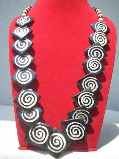 Bone Design Yak Bone Yak Bone Necklace, Handmade In Nepal, Handmade In Nepal