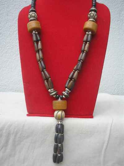 Bone Design Yak Bone Yak Bone Necklace, Handmade In Nepal, Handmade In Nepal