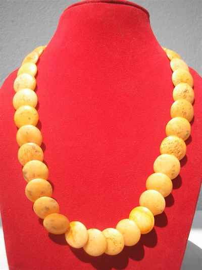 Bone Design Yak Bone Necklace, Handmade In Nepal