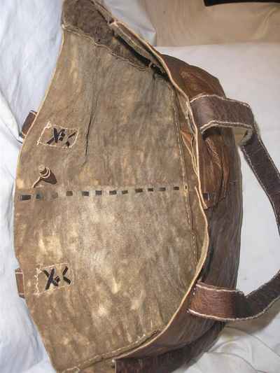 Leather Shopping Bag