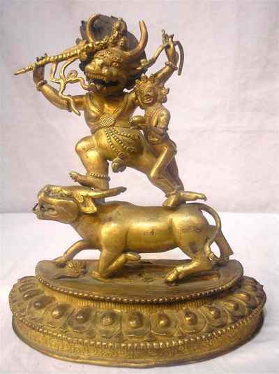 Buddhist Statue Of Yamantaka Vajrabhairava- Heruka, [sold]