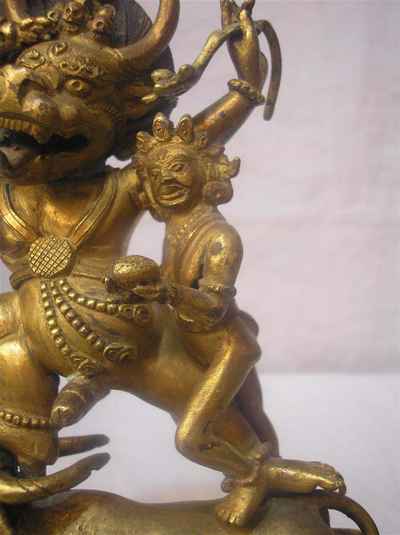 Buddhist Statue Of Yamantaka Vajrabhairava- Heruka, [sold]