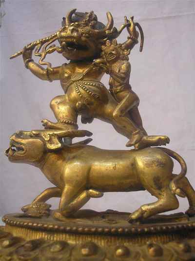 Buddhist Statue Of Yamantaka Vajrabhairava- Heruka, [sold]
