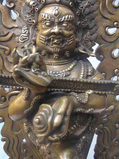 Mahakala Panjaranatha Statue, [bronze Finishing], [sold]