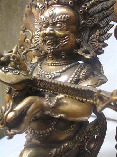 Mahakala Panjaranatha Statue, [bronze Finishing], [sold]