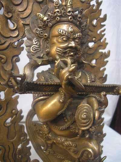 Mahakala Panjaranatha Statue, [bronze Finishing], [sold]