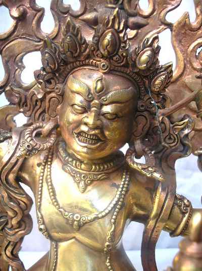 Mahakala With Consort, [shakti], Yab-yum Statue, [gossy], [sold]