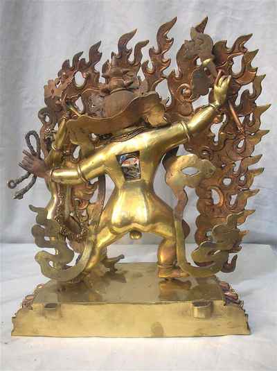 Mahakala With Consort, [shakti], Yab-yum Statue, [gossy], [sold]