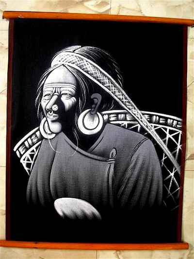 Tibetan Old Woman