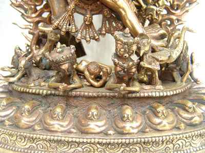 Buddhist Statue Of Yamantaka Vajrabhairava- Heruka, [old Post], [remakable]