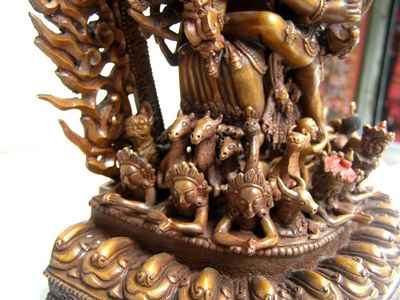 Buddhist Statue Of Yamantaka Vajrabhairava- Heruka, [old Post], [remakable]