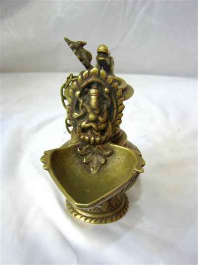 Ganesh Sukunda [oil Lamp], [old Post], [remakable]